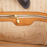 Louis Vuitton Monogram Damier Azur Canvas Neverfull PM Shoulder Bag