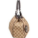 Gucci Monogram GG Canvas Sukey Handbag