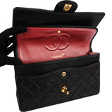 Chanel Quilted Lambskin 24K Gold Medium Double Flap Shoulder Bag