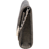 Chanel Denim Chocolate Bar Single Flap Shoulder Bag