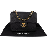 [🔄️B21 / F02] Chanel Quilted Lambskin Small Single Flap Crossbody Bag - vintageandkickz