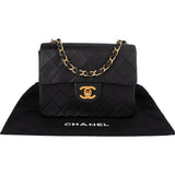 [🔄️B21 / F02] Chanel Quilted Lambskin Small Single Flap Crossbody Bag - vintageandkickz