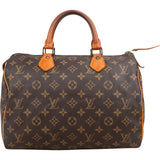 Louis Vuitton Monogram Canvas Speedy 30 Handbag