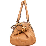 Chloé Grained Leather Paddington Satchel Handbag
