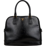 Prada Saffiano Vernis Leather Promenade Handbag