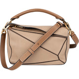 Loewe Grained Calfskin Small Puzzle Handbag