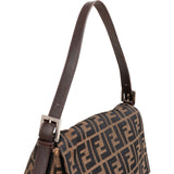 Fendi Monogram FF Mamma Baguette Shoulder Bag