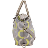 Coach Madison Op Art Sabrina Sateen Satchel Handbag
