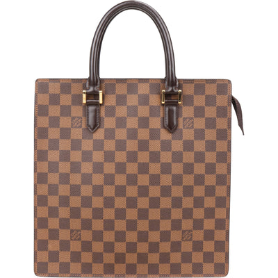 Louis Vuitton Monogram Damier Ebene Sac Plat Handbag