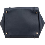 Céline Drummed Calfskin Phantom Handbag