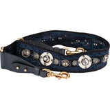 Christian Dior Cotton Embroidered Monogram Medallions Bag Strap