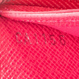 Louis Vuitton Pink Epi Leather Zippy Wallet