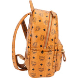 MCM Monogram Visetos Stark Studded Small Backpack