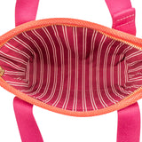 Louis Vuitton Rouge Cotton Antigua Cabas PM Handbag