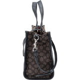 Coach Monogram Signature Jacquard Field Tote Handbag