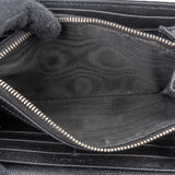 Saint Laurent Grain De Poudre Matelassé Flap Wallet