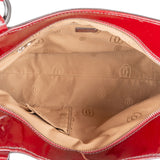 Cartier Bordeaux Patent Leather Marcello de Cartier Handbag