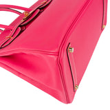 Hermès Rose Tyrien Epsom Leather Gold Birkin 35 Handbag