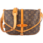 Louis Vuitton Monogram Canvas Samaur 30 Crossbody Bag - vintageandkickz