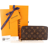 Louis Vuitton Monogram Canvas Zippy Wallet