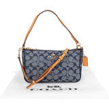 Coach Monogram Signature Denim Jual Teri Shoulder Crossbody Bag
