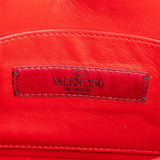 Valentino Garavani Red Calfskin Rockstud Crossbody Bag