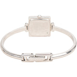 Gucci Silver Tone 1900L Bangle Women Watch