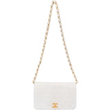 Chanel Quilted Lambskin 24K Gold Mini Crossbody Bag