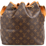 Louis Vuitton Monogram Canvas Sac Noé Petit Shoulder Bag