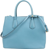 Prada Saffiano Leather Cuir Double Tote Handbag
