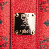 MCM Monogram Visetos Liz Tote Shoulder Bag