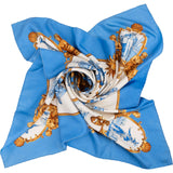 Hermès Silhouettes Navales Silk 90 Scarf Tuch