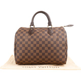 Louis Vuitton Monogram Damier Ebene Speedy 30 Handbag