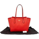 Gucci Red Leather Swing Shoulder Bag