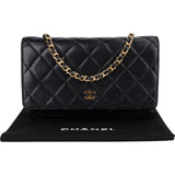 Chanel Quilted Lambskin CC Wallet On Chain Crossbody Bag