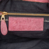 Balenciaga Pink Leather Giant City Handbag