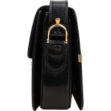 Celine Boxcalf Leather Horse Carriage Triomphe Shoulder Bag