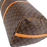 Louis Vuitton Monogram Canvas Keepall 60 Bandoulière Travel Bag