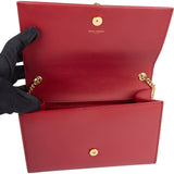 Saint Laurent Leather Kate Tassel Chain Crossbody Bag