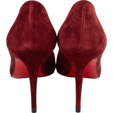 Christian Louboutin Weinrot Leather Suede Kate Pumps Shoes (35,5)