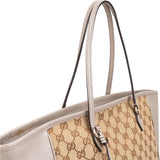 Gucci Monogram GG Canvas Bree Shopper Shoulder Bag