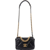 Chanel 19 Quilted Lambskin Medium Single Flap Crossbody Bag