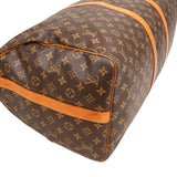 Louis Vuitton Monogram Canvas Keepall 55 Bandoulière Travel Bag