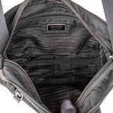 Prada Black Nylon Triangle Crossbody Bag