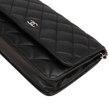 Chanel Quilted Lambskin Wallet on Chain Crossbody Bag