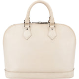 Louis Vuitton Ivory Epi Leather Alma PM Handbag