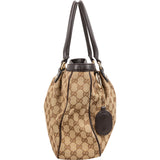 Gucci Monogram GG Canvas Sukey Tote Shoulder Bag
