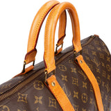Louis Vuitton Monogram Canvas Keepall 45 Travel Bag