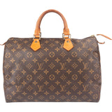 Louis Vuitton Monogram Canvas Speedy 35 Handbag