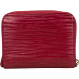 Louis Vuitton Pink Epi Leather Zippy Coin Purse Wallet